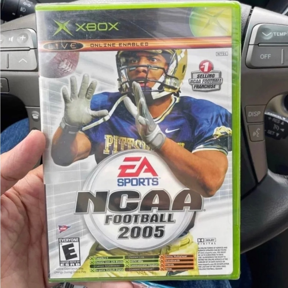 Factory sealed xbox game Ncaa 2005